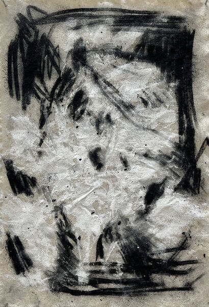 Trace of a gaze - A Paint Artwork by Aida Pouryeganeh 